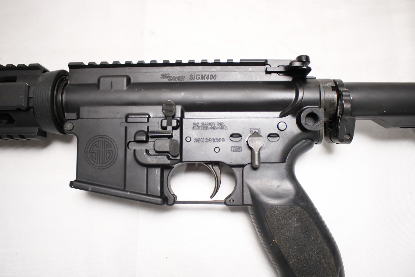 SIG SAUER M400 5.56mm Semi-Automatic Police Trade-in Rifle (Magazine Not Included)